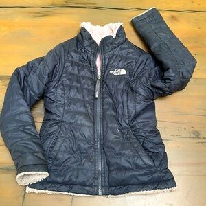 The North  Face girls mossbud swirl jacket , sz XS/ 6